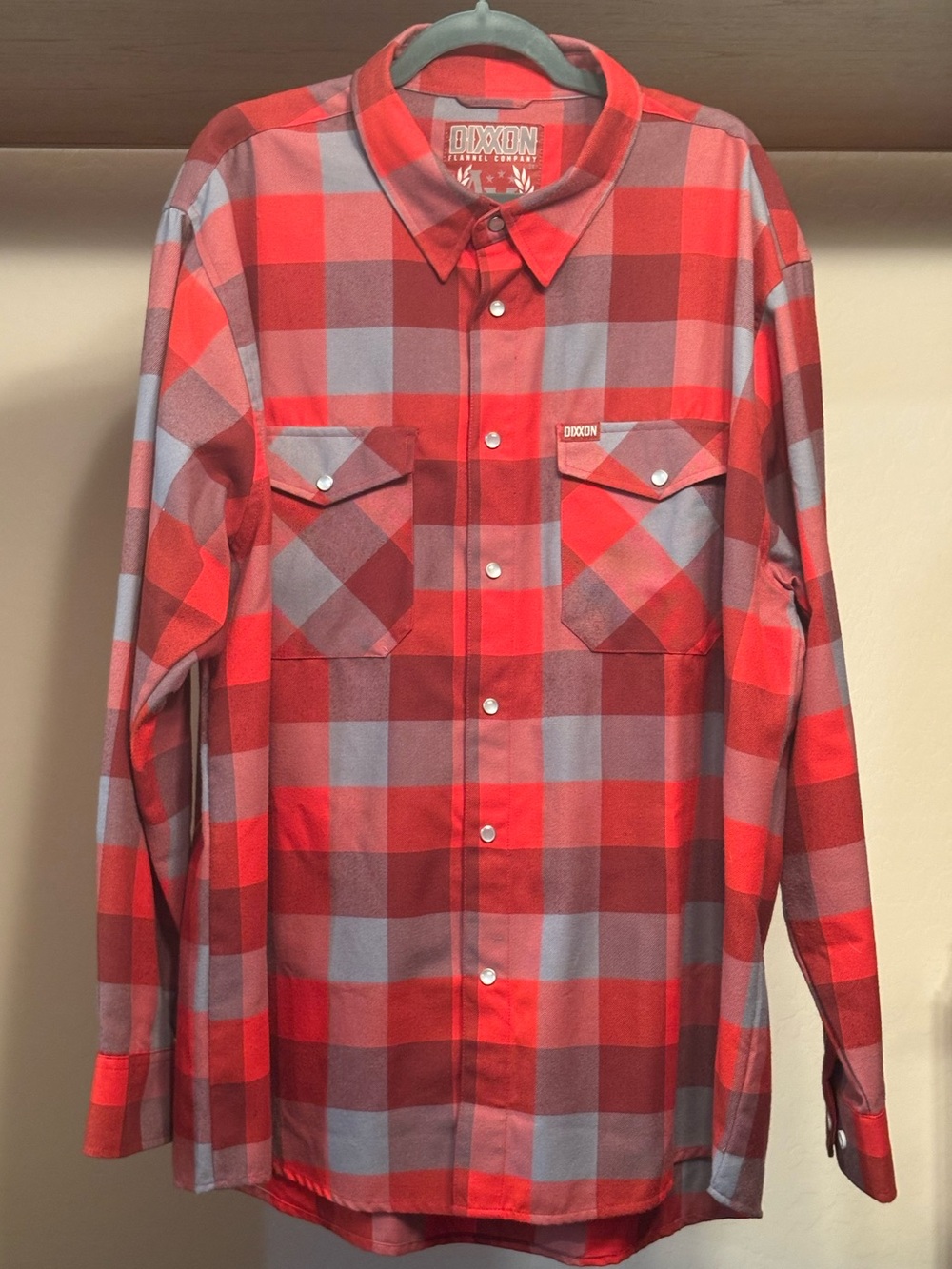 Dixxon The McGillivray Red Plaid Men's Button-Up Shirt